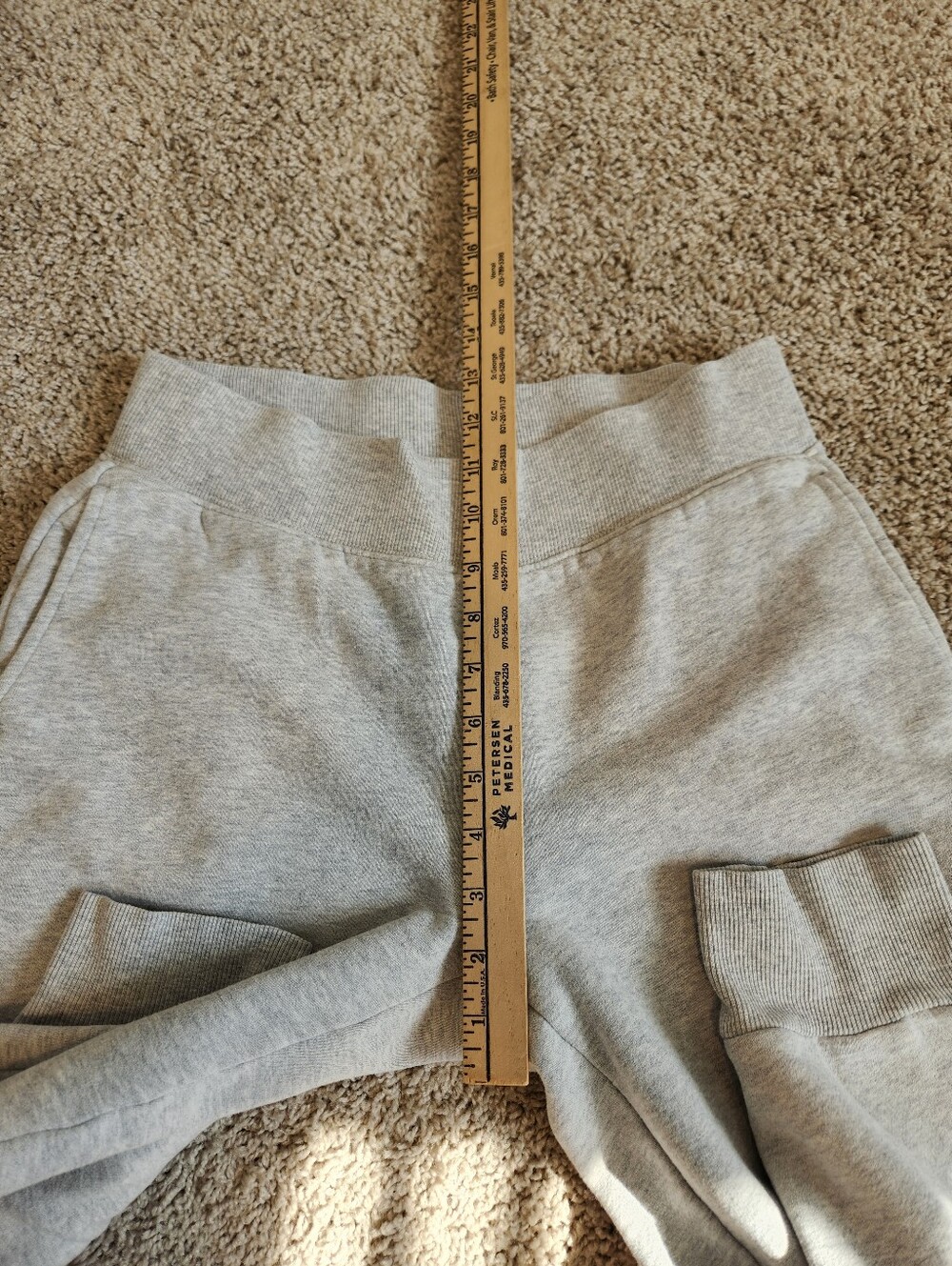Aritzia TNA Cozy Fleece Perfect Pocket Sweatpants Size Small - Picture 7 of 8